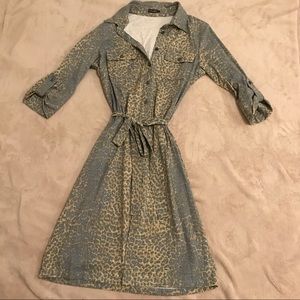 J. McLaughlin Belted Dress Sz S